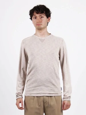 ​​Regular crew-neck cotton sweater