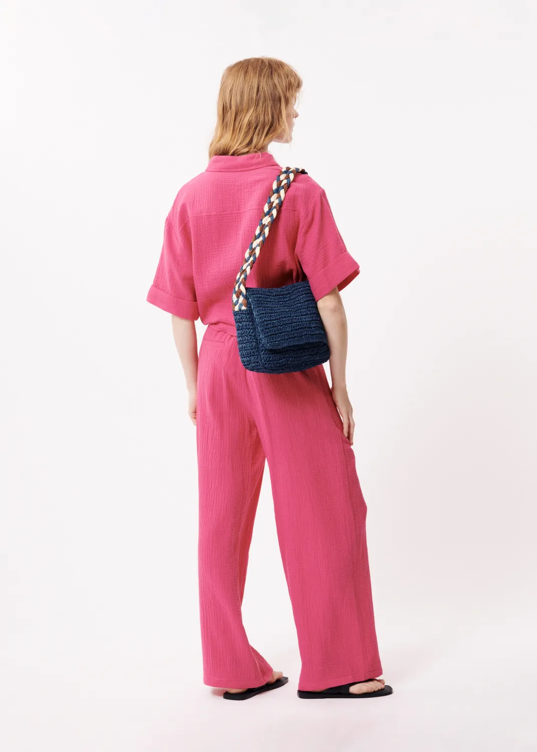 ​Regular pants in pure cotton