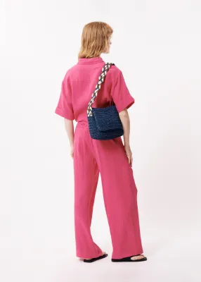 Regular pants in pure cotton