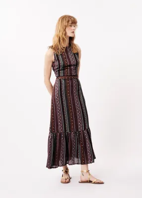 ​Midi skirt with bohemian print