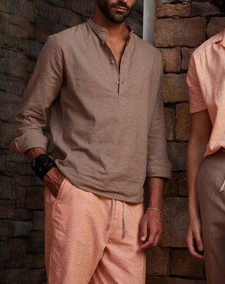 Linen seraph shirt