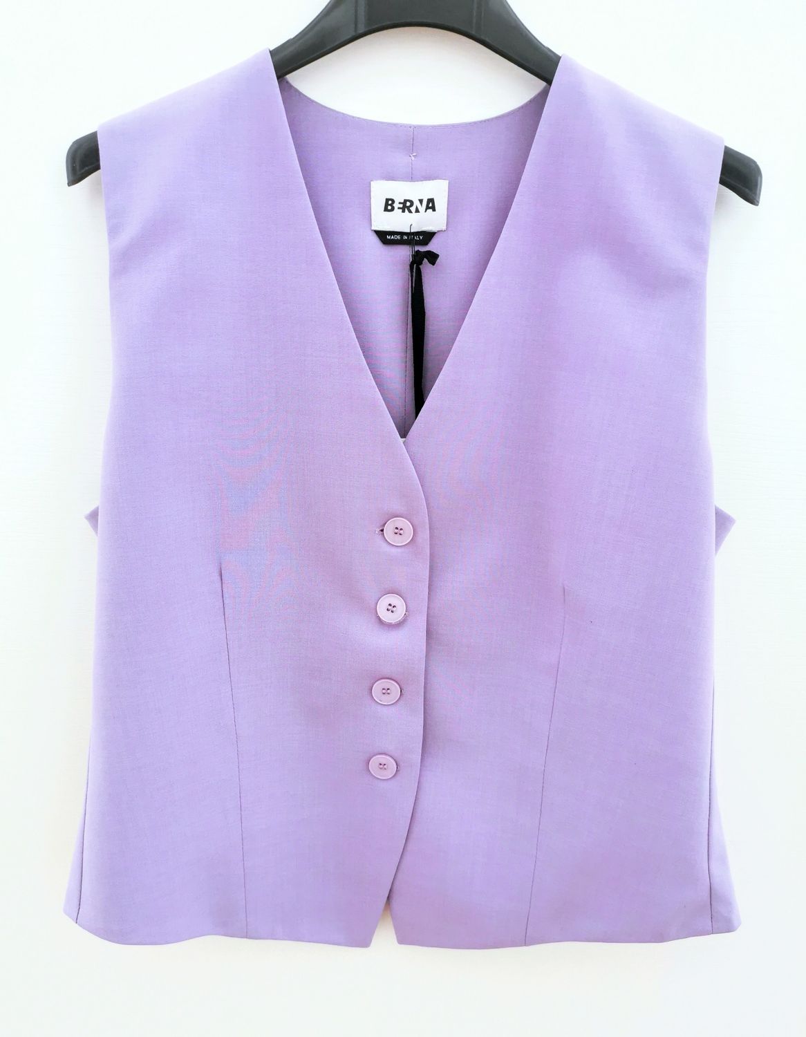 Single-breasted slim waistcoat