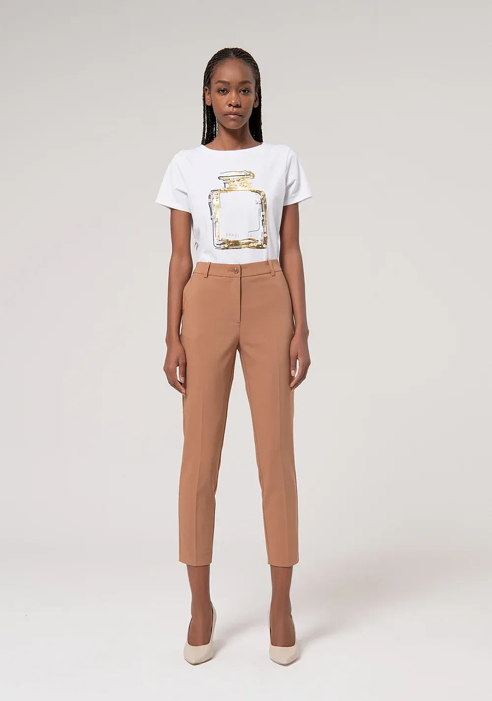Slim chino pants