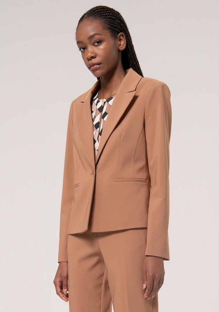 ​​Slim jacket in stretch fabric