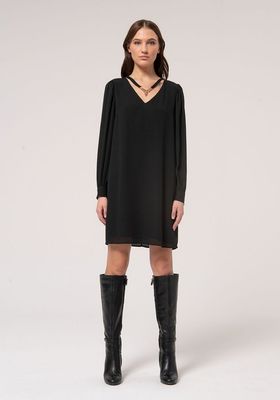 ​​Short dress with long sleeves