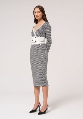 ​Knitted midi skirt