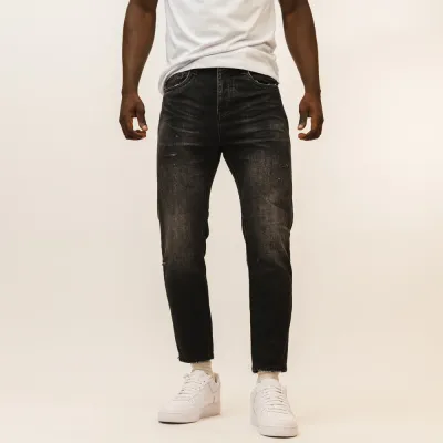 Regular cropped jeans​