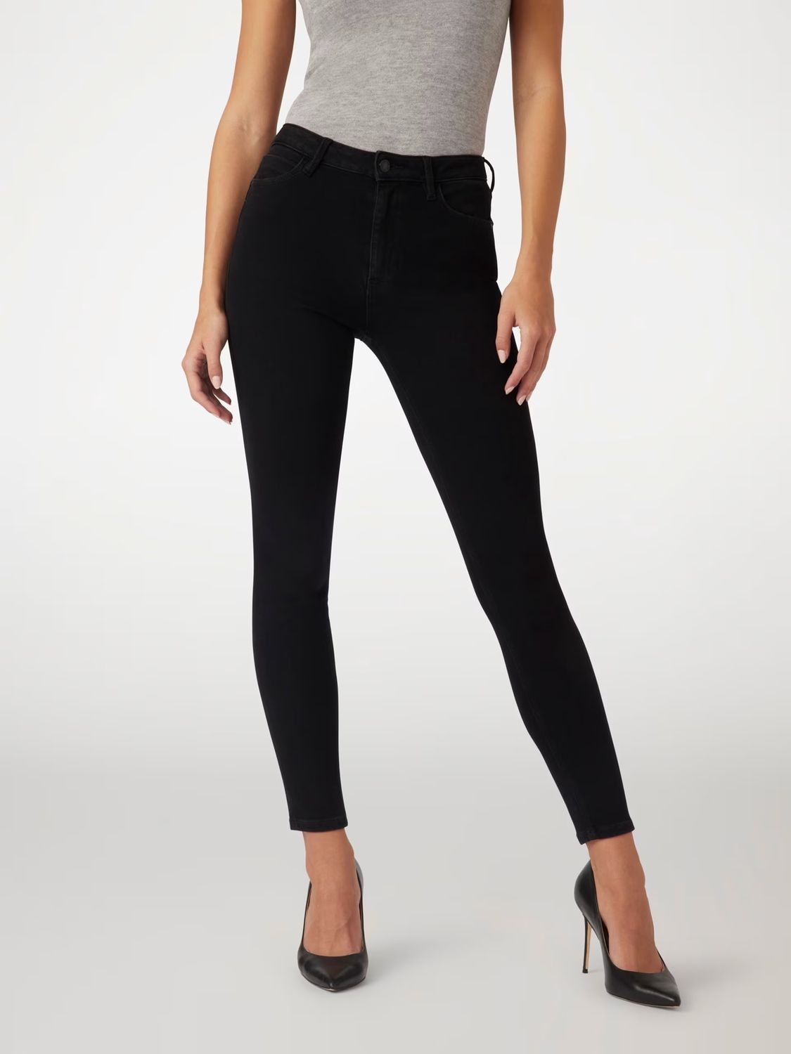 Black Denim Skinny Jeans