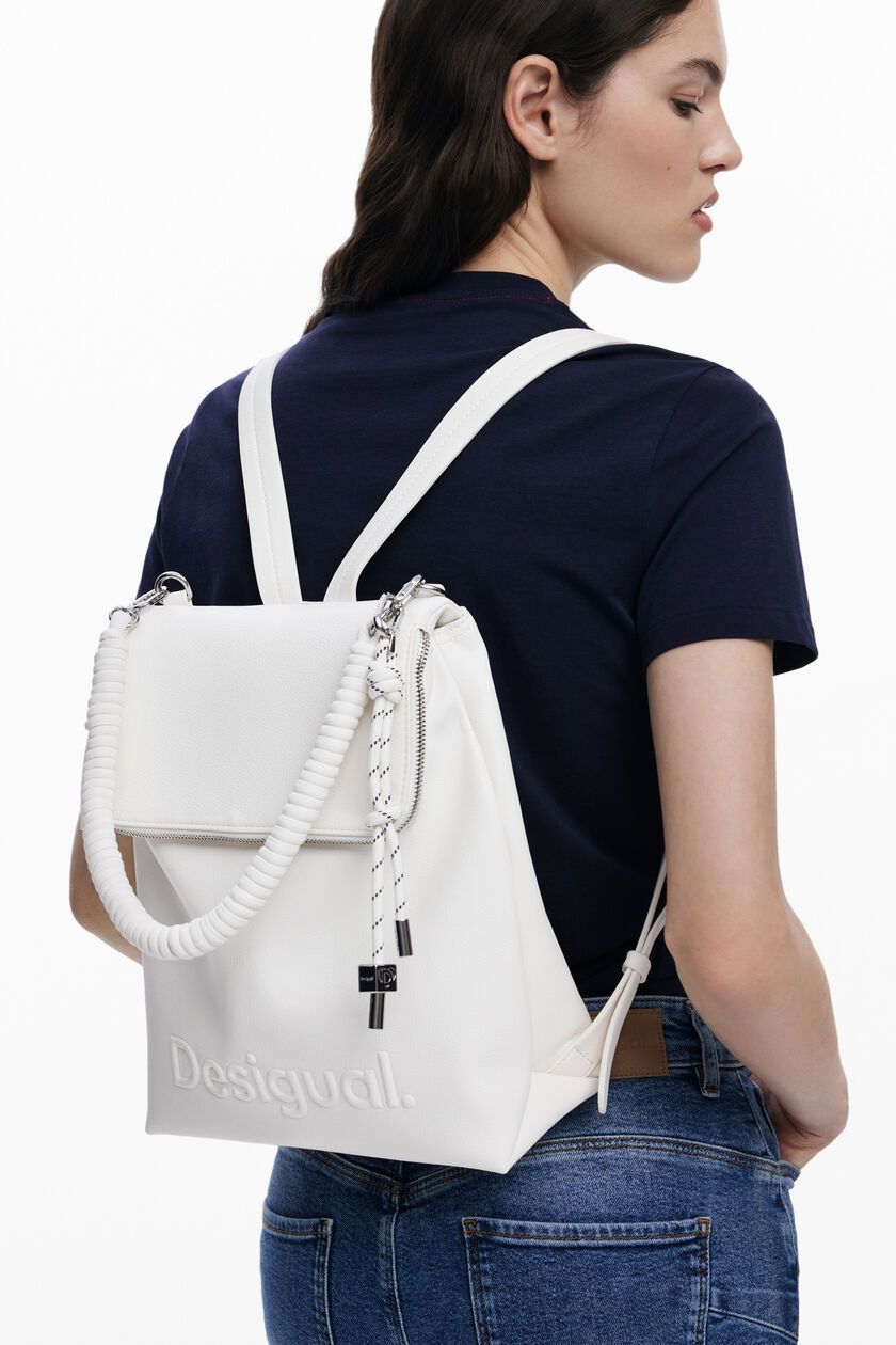 ​​Medium backpack with 3D logo​