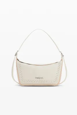 Medium bag with woven details