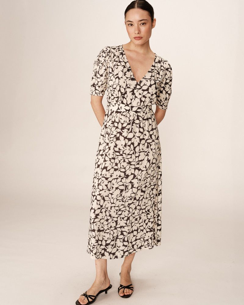 ​Floral Print Midi Dress​