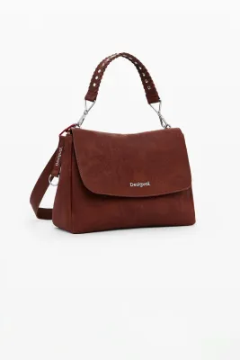 ​​Eco-leather bag with embroidery​