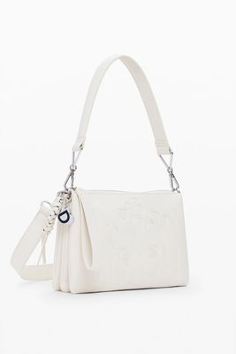 Handbag with embroidered