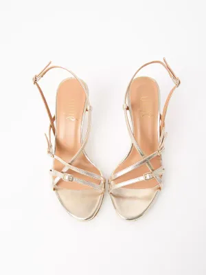 ​Laminated leather sandal