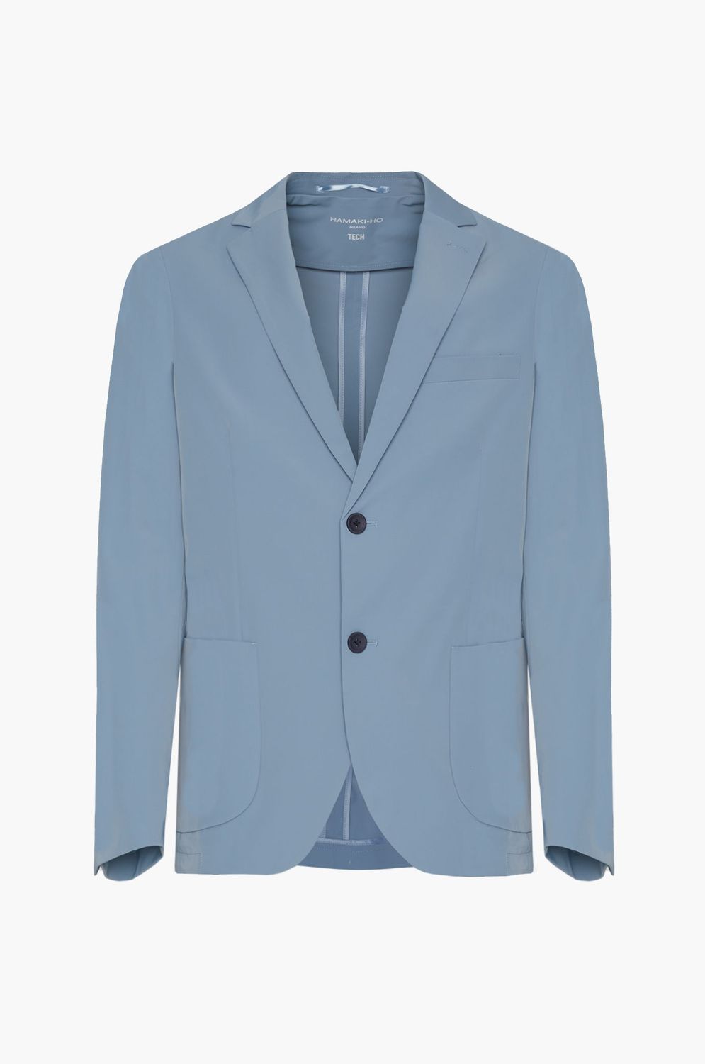 Slim jacket in technical fabric