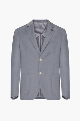 Slim fit jacket with classic lapel