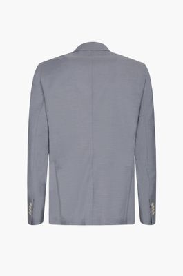 Slim fit jacket with classic lapel