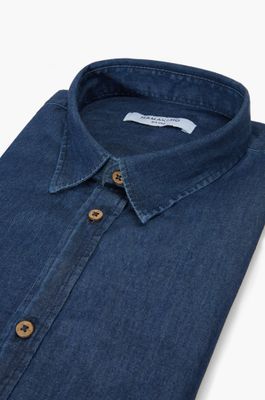 Regular denim shirt