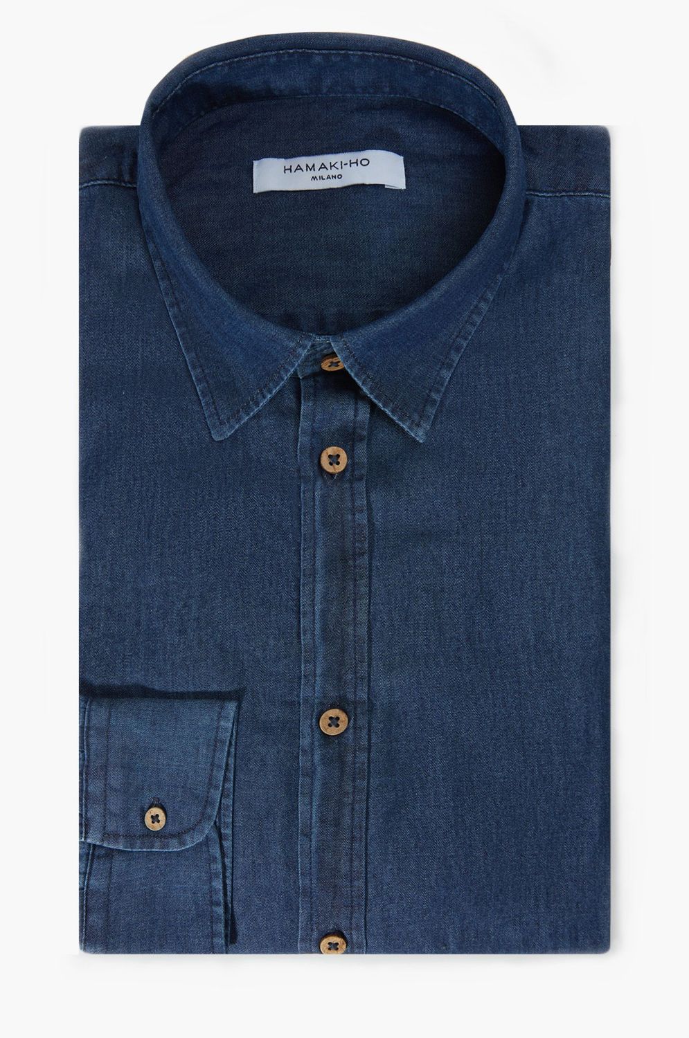 Regular denim shirt