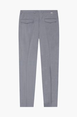 Chino pants with pleats