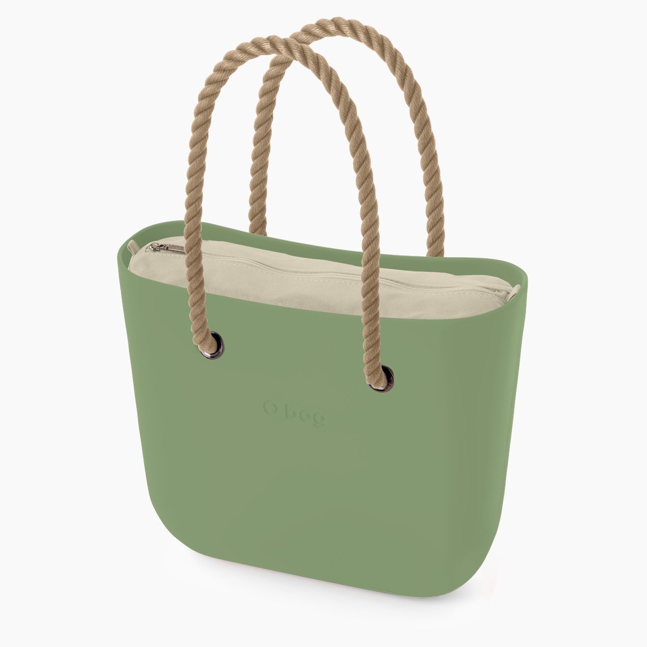 ​​O bag mini with long rope handle