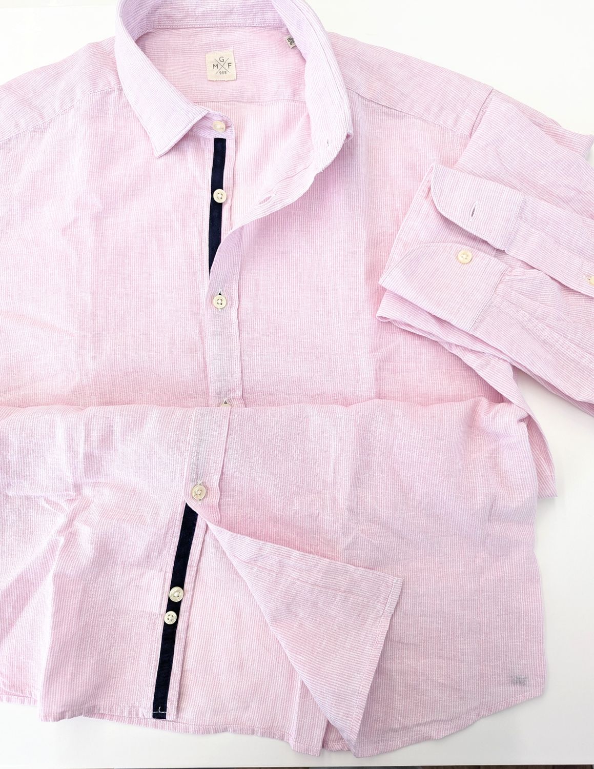 Striped linen shirt