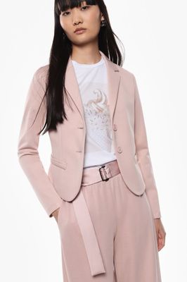 Slim-fit jacket in technical fabric
