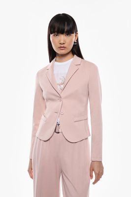 ​Slim-fit jacket in technical fabric