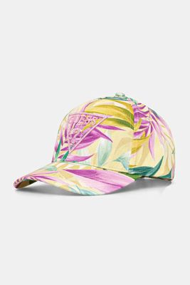 Cap with visor and logo