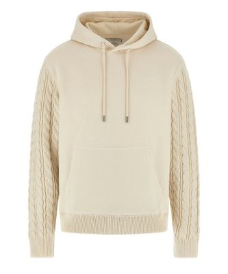 ​Sweatshirt with knitted sleeves