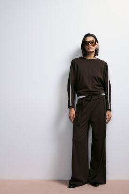 ​Palazzo pants with stripes