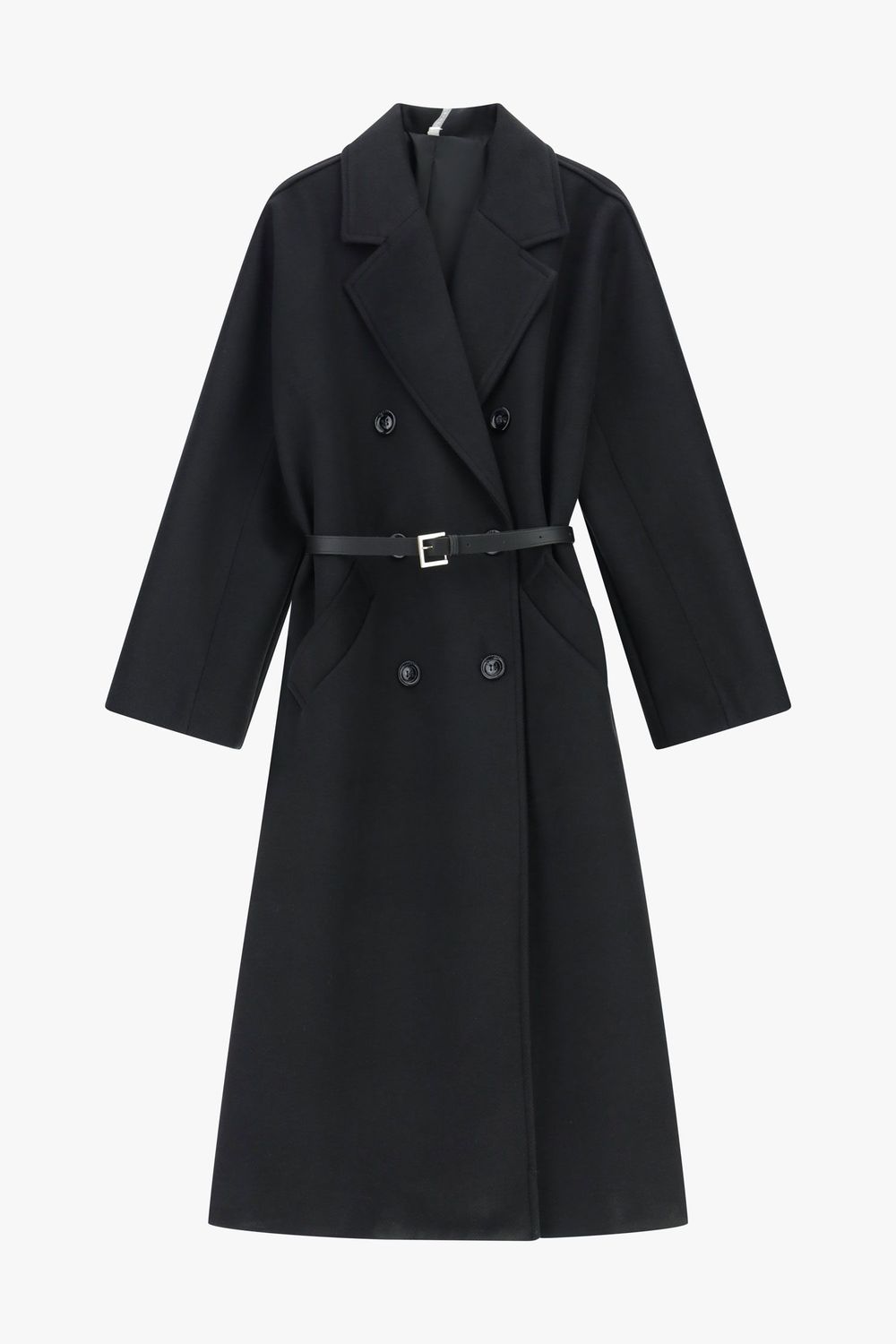 ​Oversized double-breasted coat