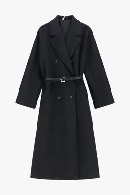 ​Oversized double-breasted coat