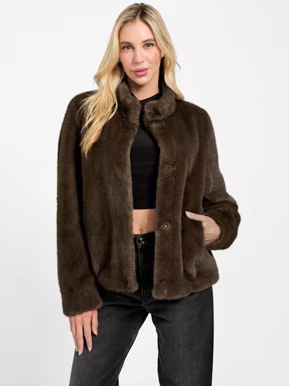 ​Regular fake fur jacket