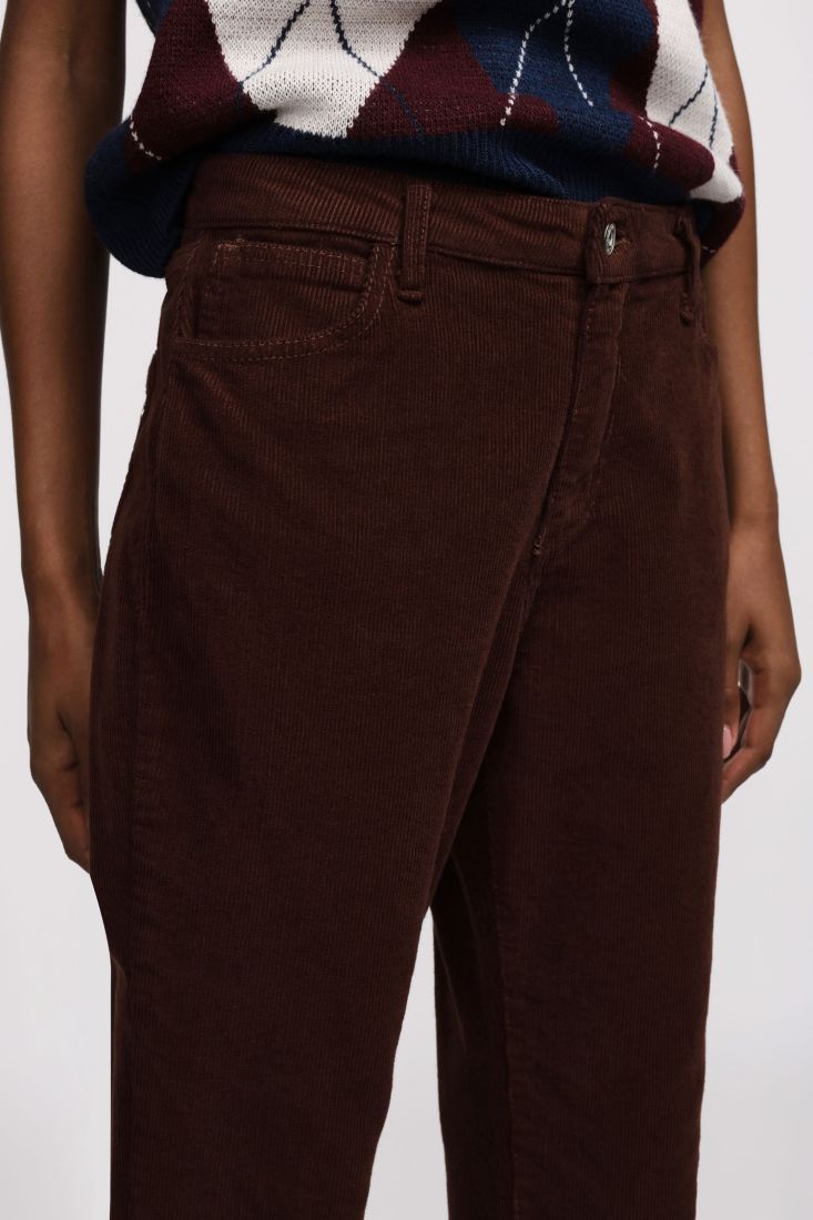 Corduroy bootcut pants
