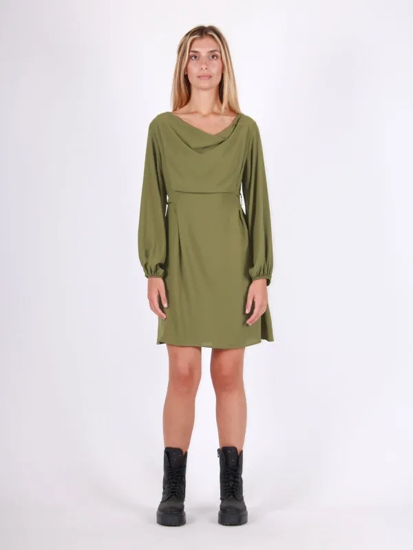 hort dress with belt