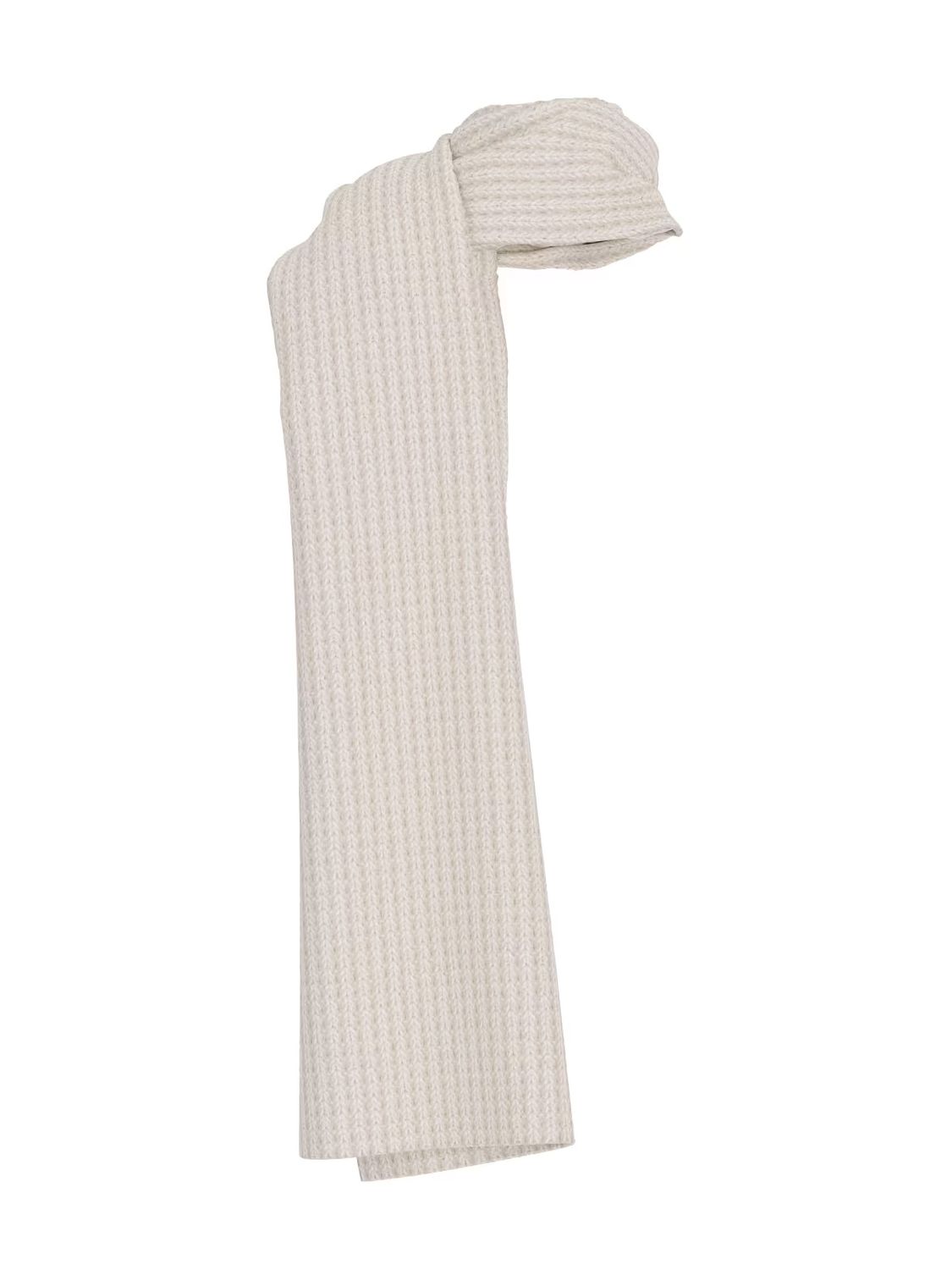 ​Ribbed knit scarf