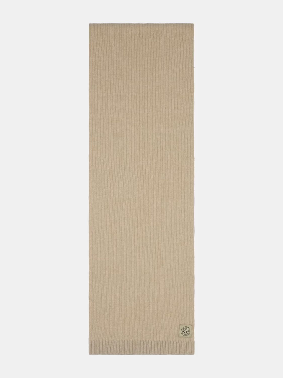 ​Ribbed knit scarf