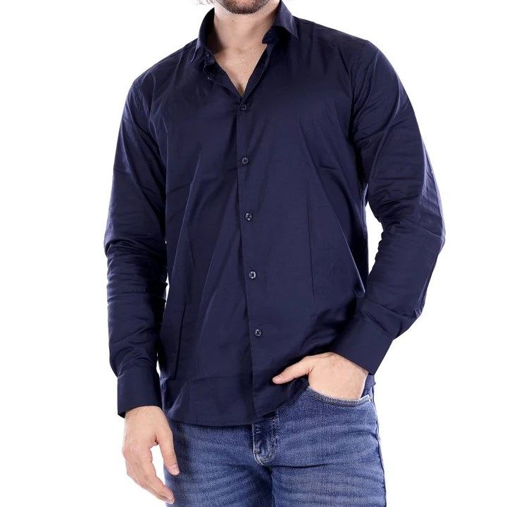 ​Basic regular-fit shirt