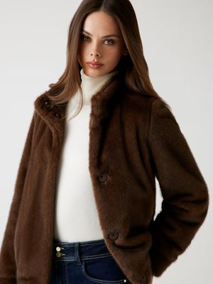 ​Regular fake fur jacket