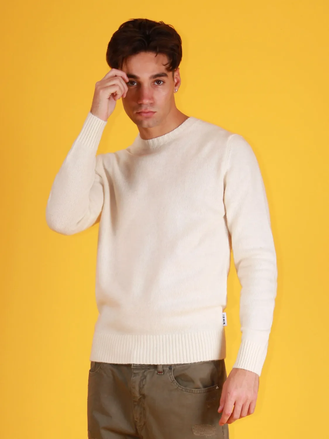 ​Basic wool blend sweater