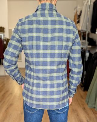 Flannel checked shirt