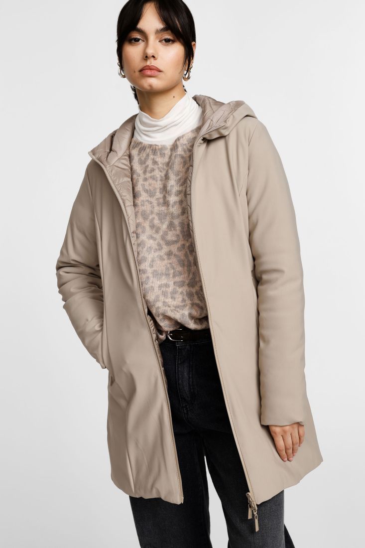 ​Regular-fit reversible parka