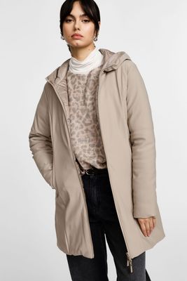 ​Regular-fit reversible parka