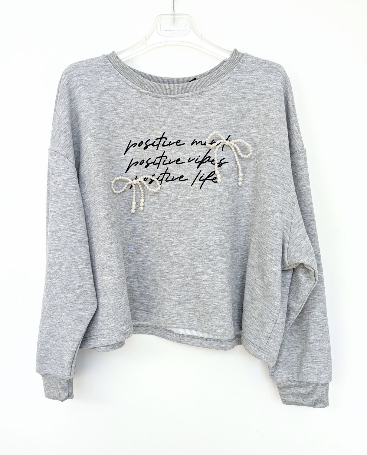 ​Crewneck sweatshirt with bows