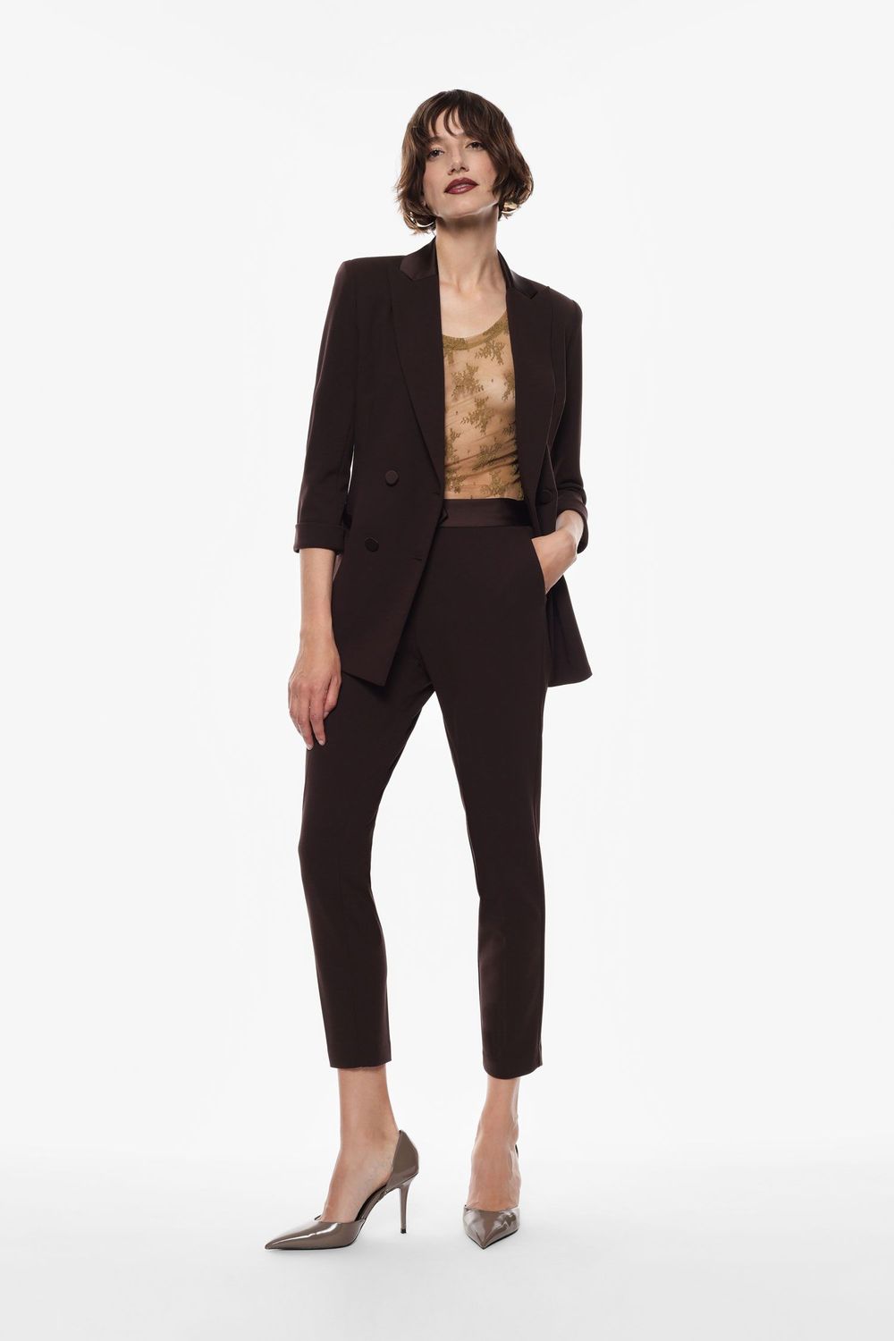 ​Stretch cigarette pants