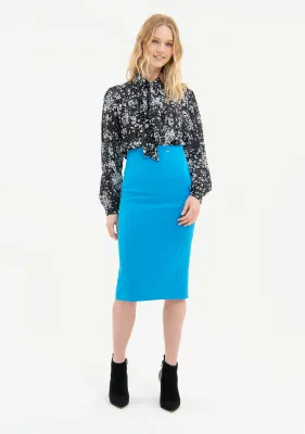 ​​Slim midi pencil skirt ​