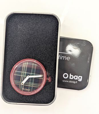 ​​O clock mechanism ocean tartan