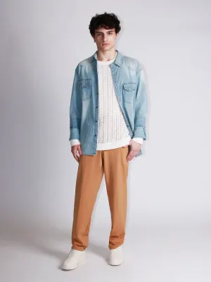 ​Regular fit denim shirt