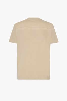 T-shirt with embossed print